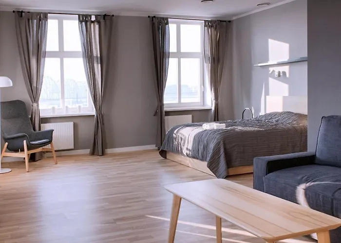 Modern Apartment In Old Riga With A River View