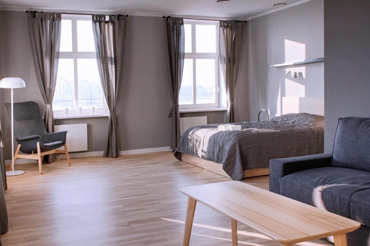 Modern In Old With A River View Ryga